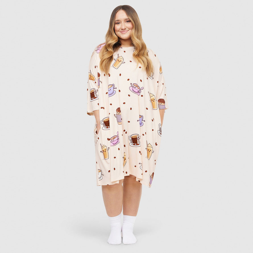 Coffee Oodie Sleep Tee