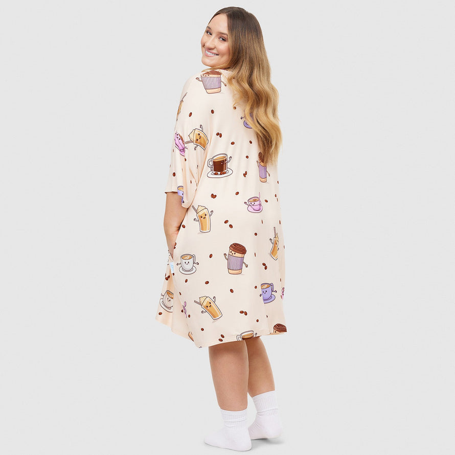 Coffee Oodie Sleep Tee