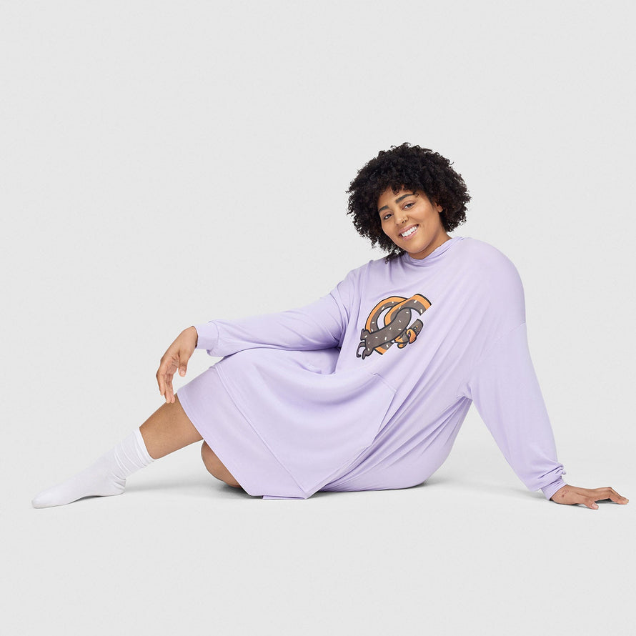 Dachshund Oodie Long Sleeve Sleep Tee