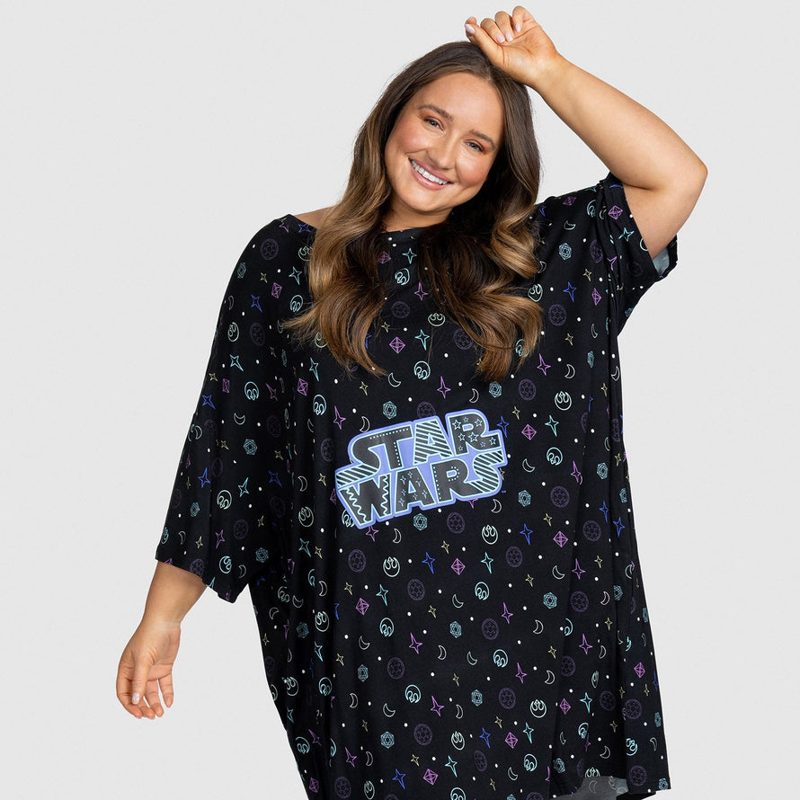 Star Wars Galaxy Oodie Sleep Tee