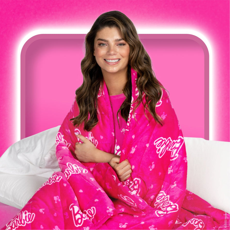Barbie™ Oodie Weighted Blanket