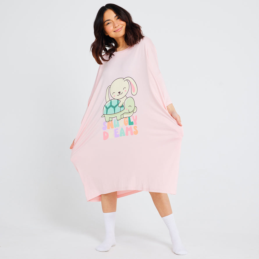 Snuggly Bunny Oodie Sleep Tee