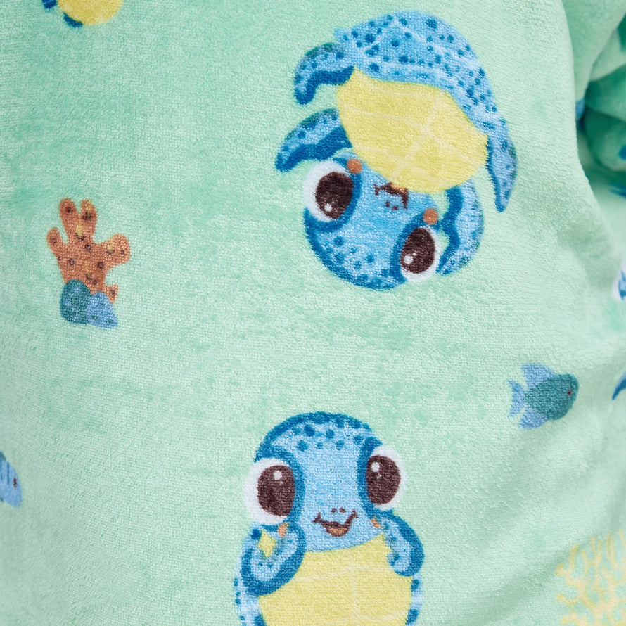 Turtle Recycled Kids Oodie