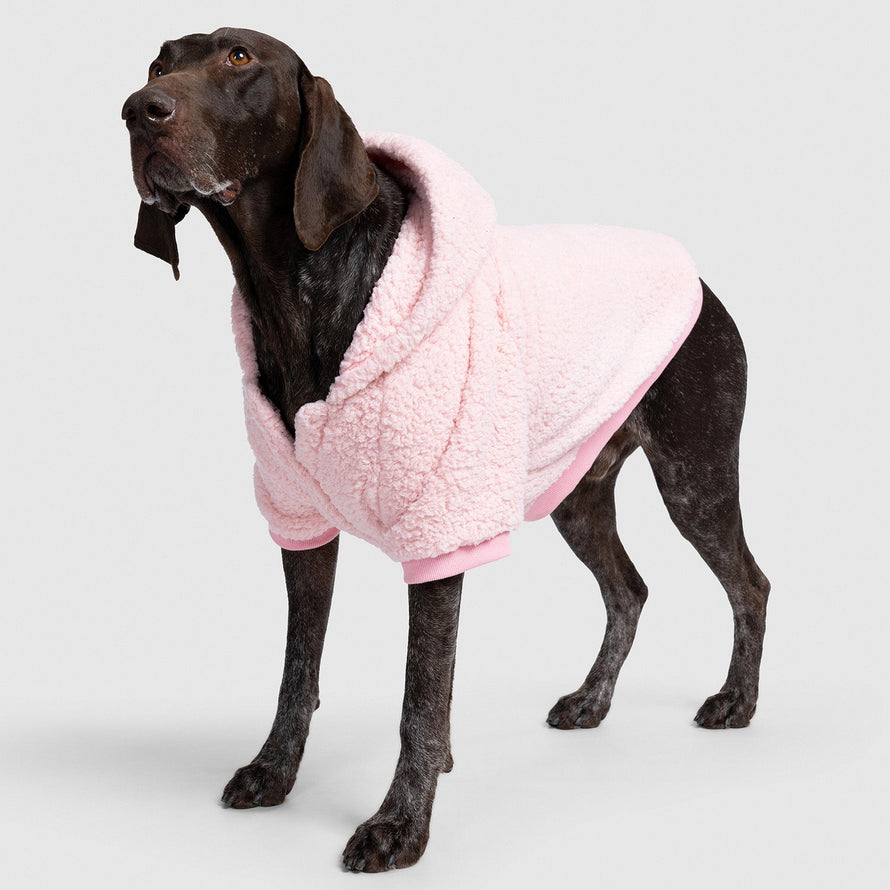 Pink Sherpa Dog Oodie