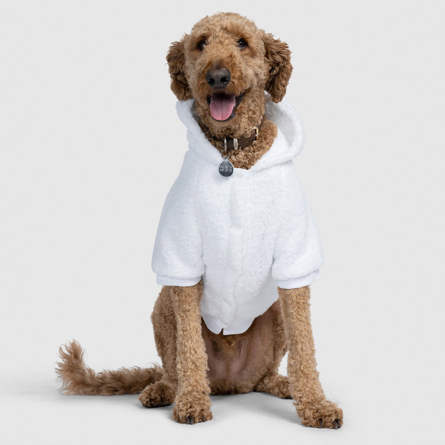 Cream Sherpa Dog Oodie