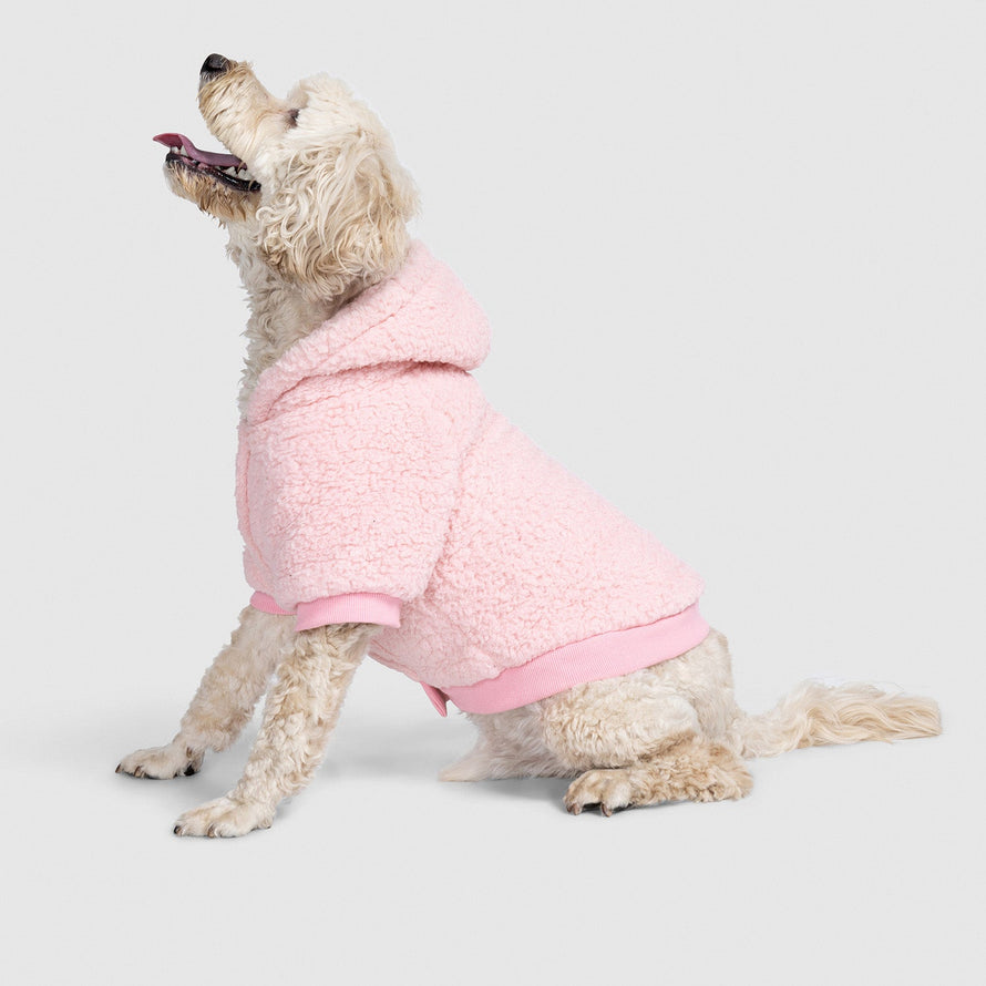 Pink Sherpa Dog Oodie