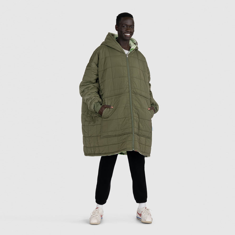 Fruit & Veg Zip Through Outdoor Oodie