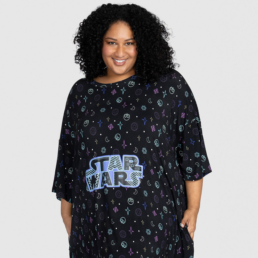 Star Wars Galaxy Oodie Sleep Tee