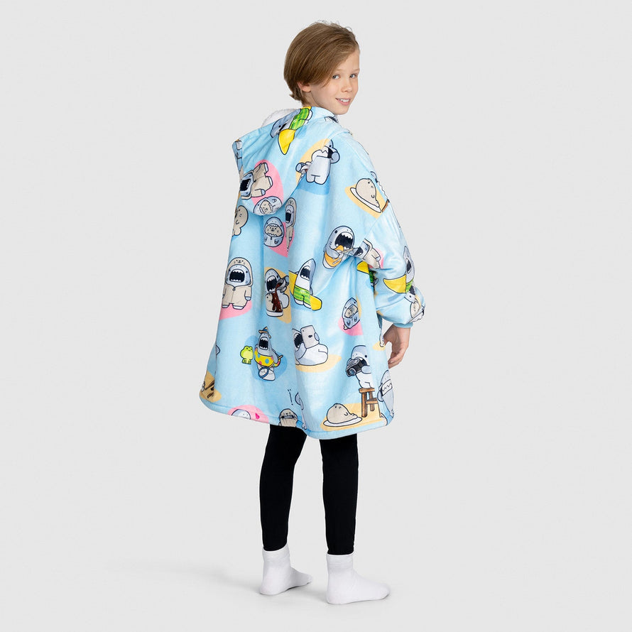 Samezu Shark Kids Oodie