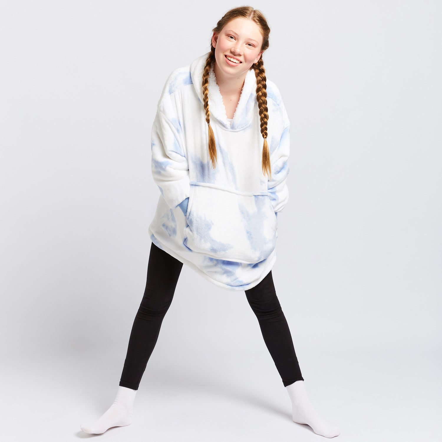 Oodie blue tie dye Clearance