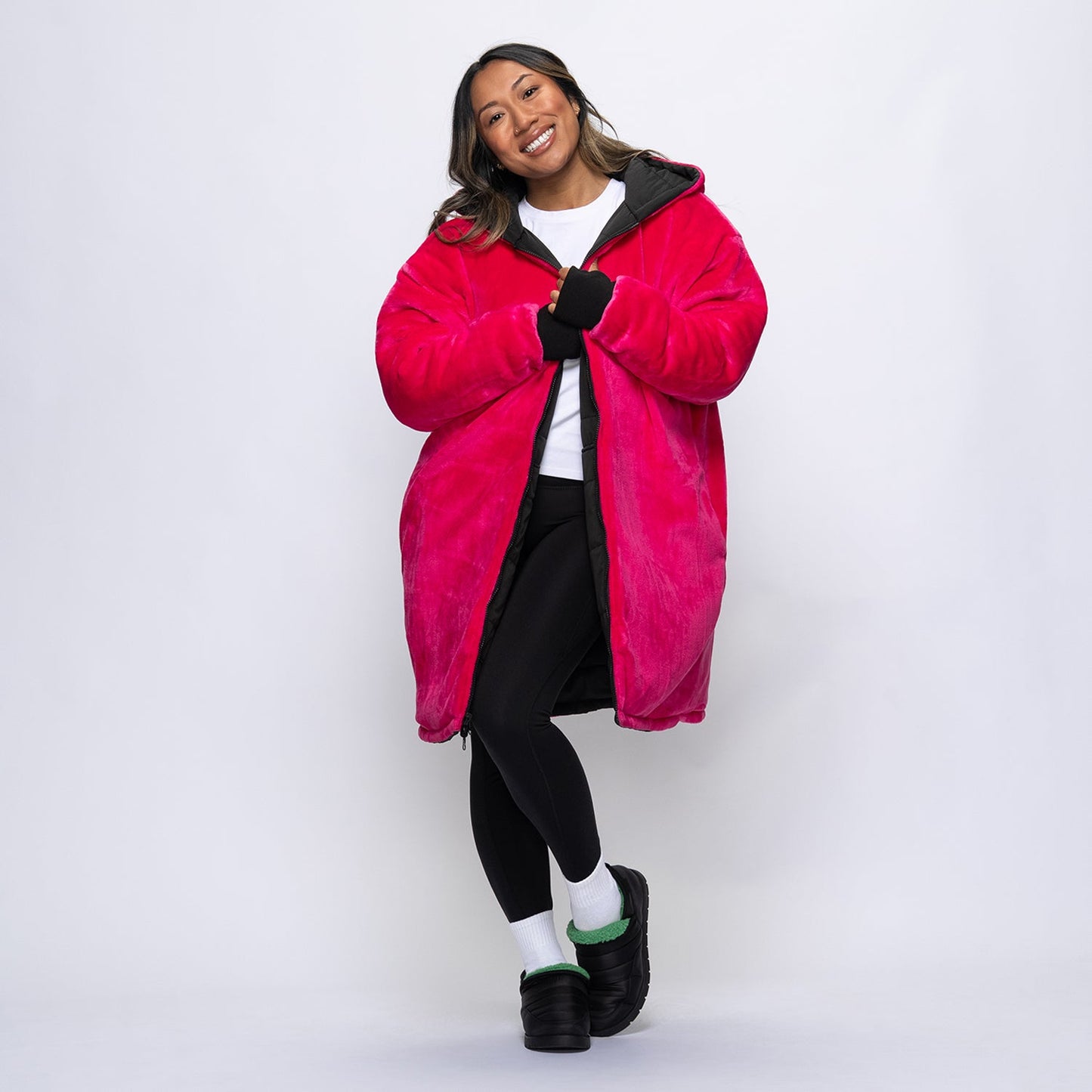 Black/Bright Pink