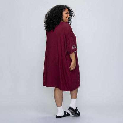 size: Aisha is 161cm wearing a size S/XL