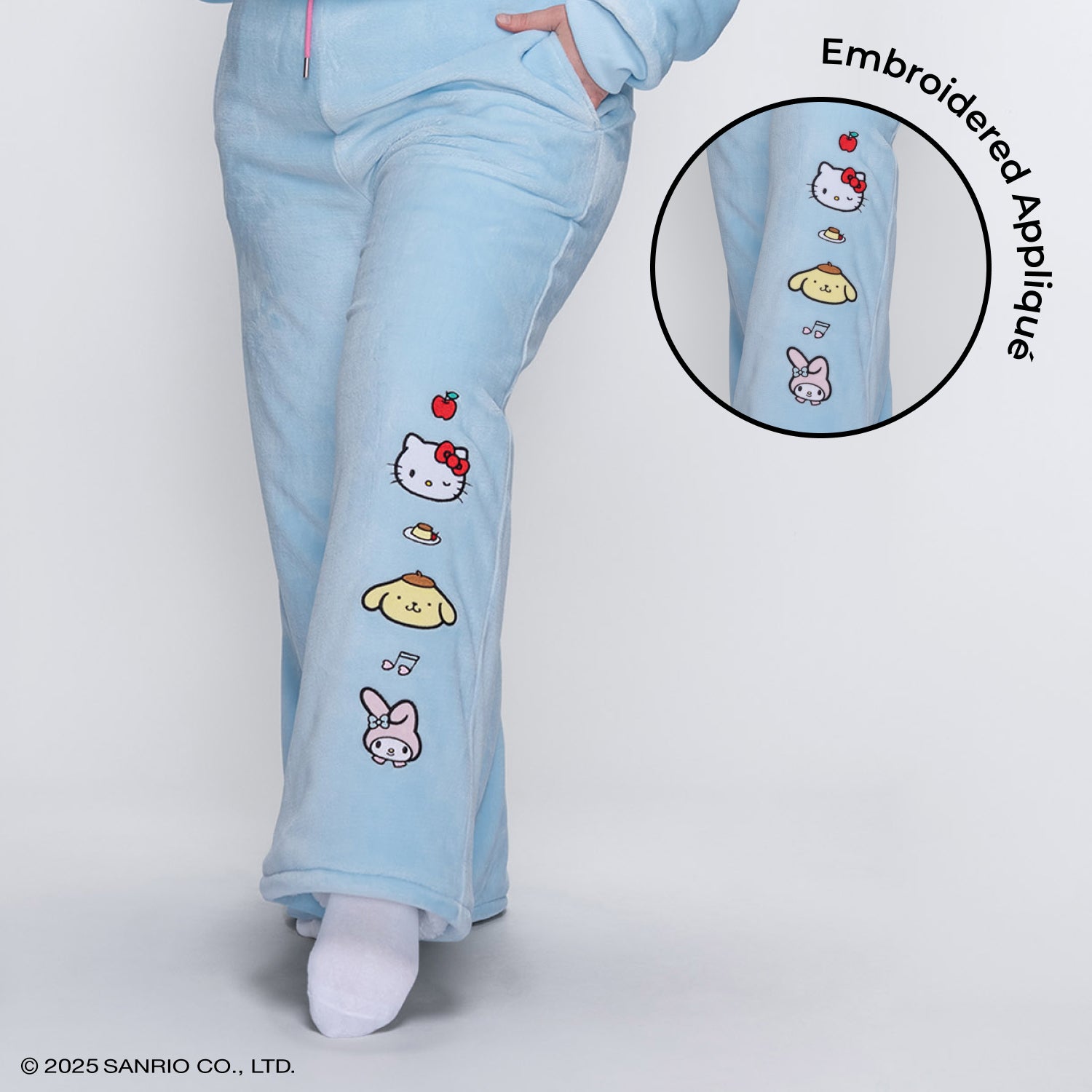 Hello Kitty & Friends Sherpa Wide Leg Pant Licensed – The Oodie EU