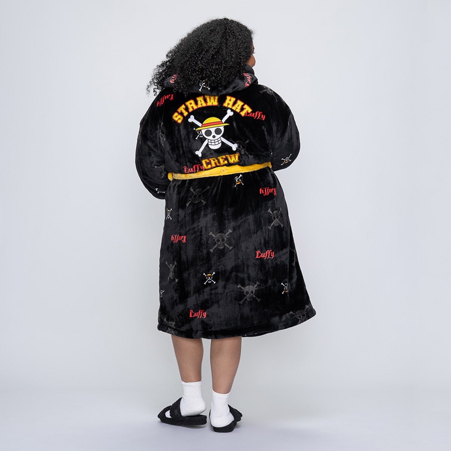One Piece Luffy Sherpa Robe Licensed – The Oodie EU