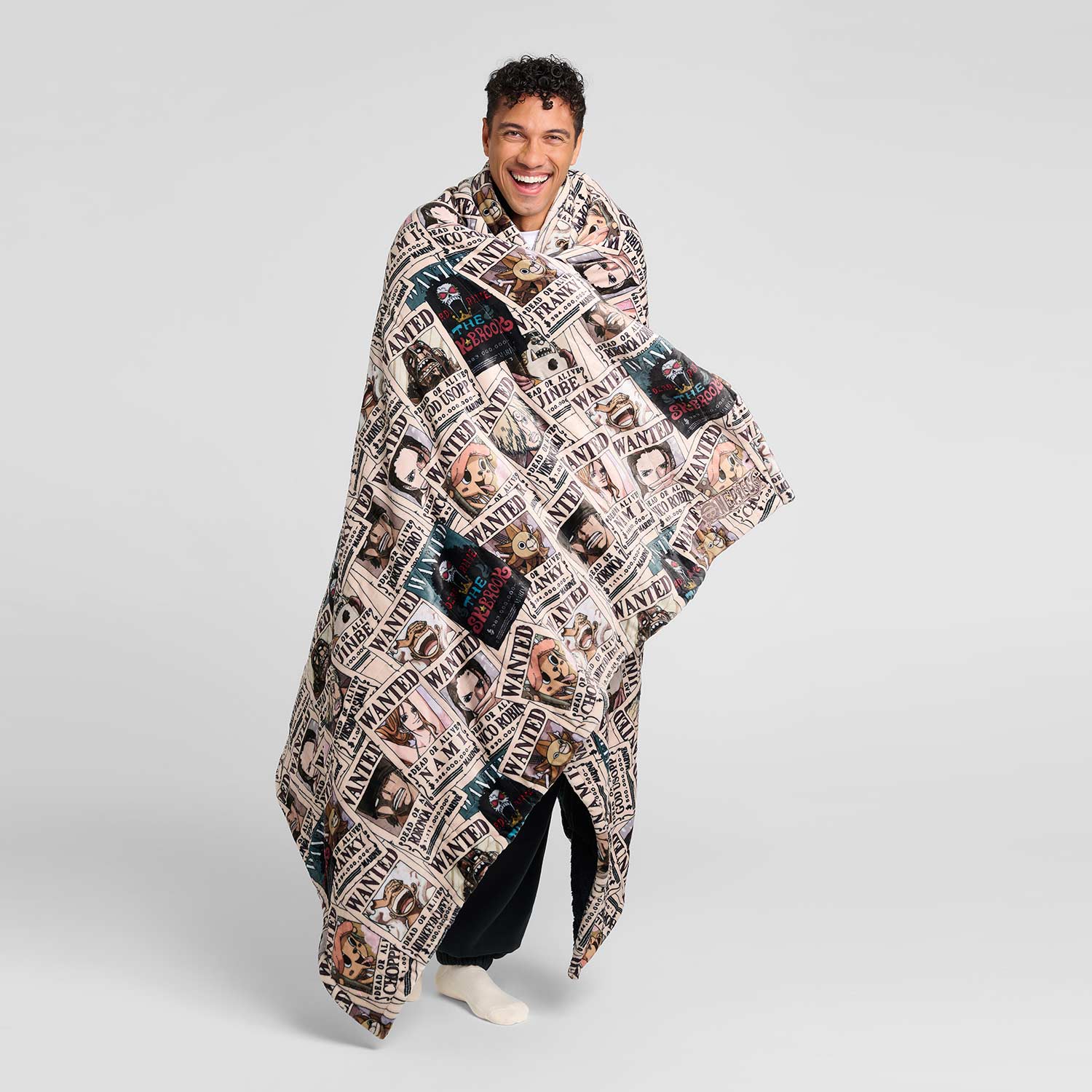ONE PIECE Wanted Poster Sherpa Blanket Licensed – The Oodie EU