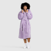 Fluffy Lilac Oodie Robe