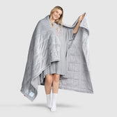 The Oodie Light Grey Blanket