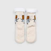 Chocolate Sherpa Socks