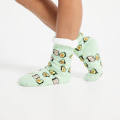 Avocado Sherpa Socks