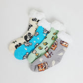 Panda Sherpa Socks