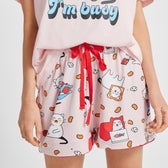 Lazy Cat Summer Pj Set