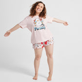 Lazy Cat Summer Pj Set
