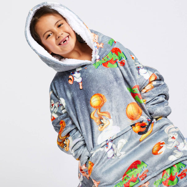 Space Jam Galaxy Grey Kids Oodie – The Oodie EU