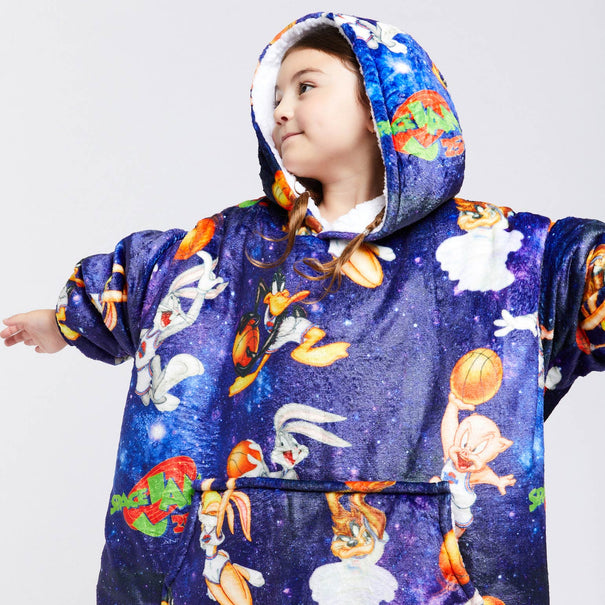 Space Jam Galaxy Purple Kids Oodie – The Oodie EU